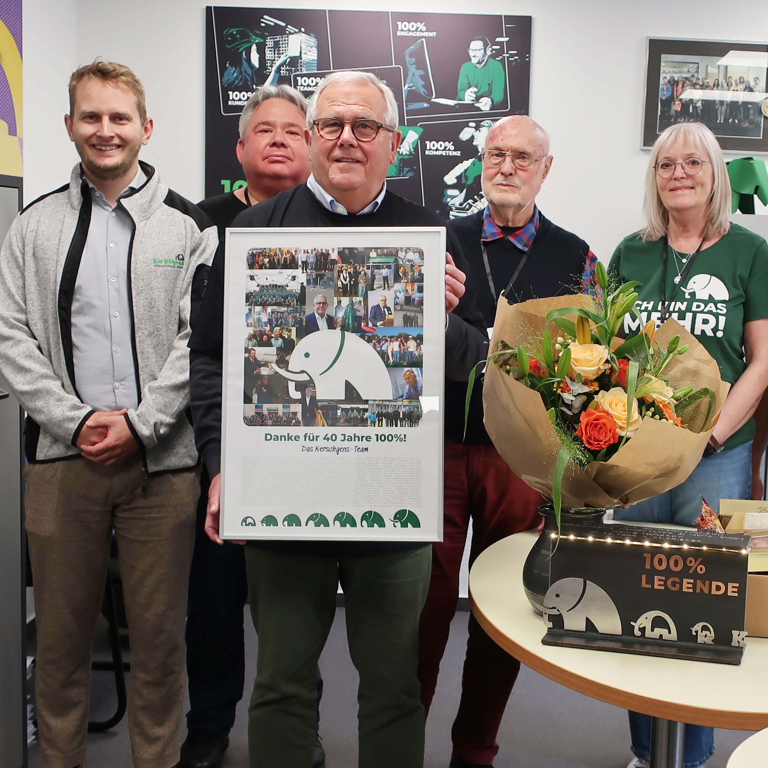 Betriebsjubiläum Heinz Herbort